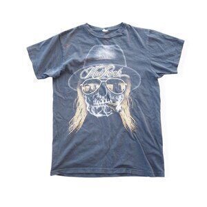 Kid Rock 2011 'Born‎ Free' Double Sided Tour T-Shirt Women's M Stained